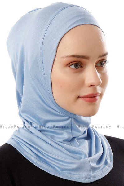 Logo Plain - Lyseblå One-Piece Al Amira Hijab