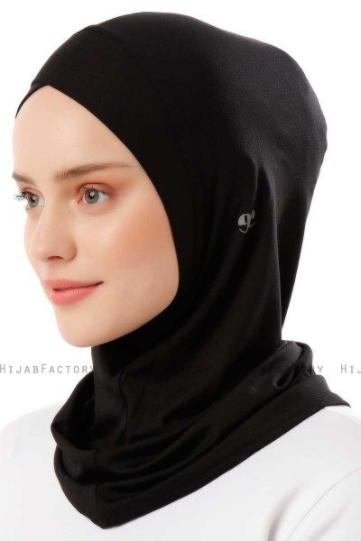 Logo Cross - Sort & Lysegrå One-Piece Al Amira Hijab