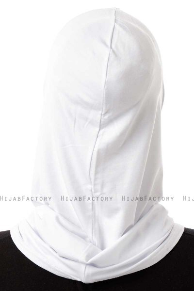 Logo Cross - Hvid One-Piece Al Amira Hijab