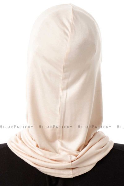 Logo Cross - Beige One-Piece Al Amira Hijab