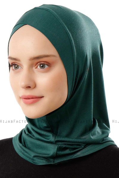 Logo Cross - Mørkegrøn One-Piece Al Amira Hijab