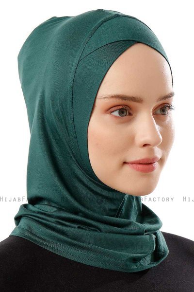 Logo Cross - Mørkegrøn One-Piece Al Amira Hijab
