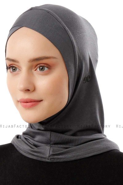 Logo Cross - Mørkegrå One-Piece Al Amira Hijab