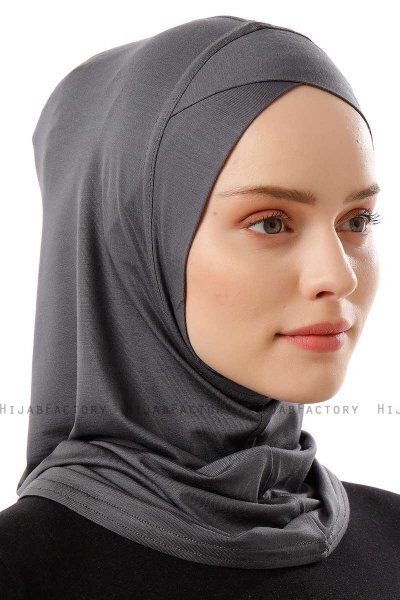 Logo Cross - Mørkegrå One-Piece Al Amira Hijab