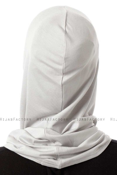 Logo Cross - Lysegrå One-Piece Al Amira Hijab