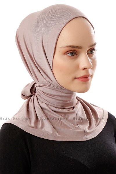 Sportif Plain - Stengrå Praktisk Viskos Hijab