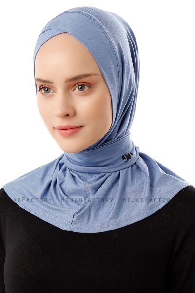 Sportif Cross - Indigo Praktisk Viskos Hijab