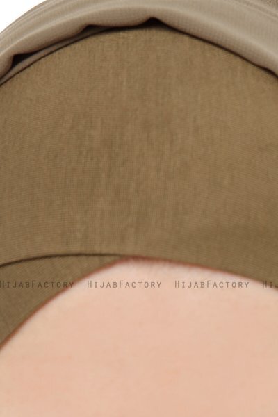 Alara Cross - Olivenegrøn One Piece Chiffon Hijab