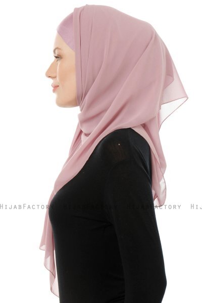 Alara Cross - Lilla Piece Chiffon Hijab