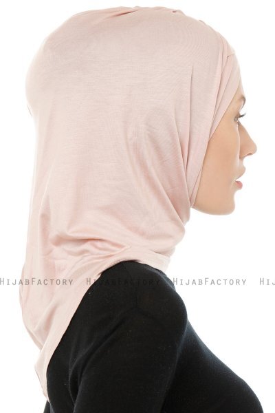 Isra Cross - Gammelrosa One-Piece Viskos Hijab
