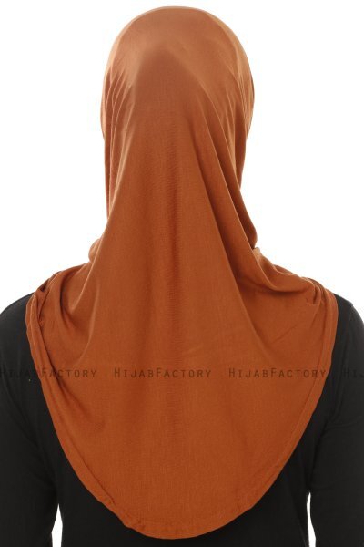 Hanfendy Plain Logo - Murstensrød One-Piece Hijab