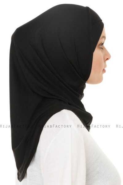 Hanfendy Cross Logo - Sort One-Piece Hijab