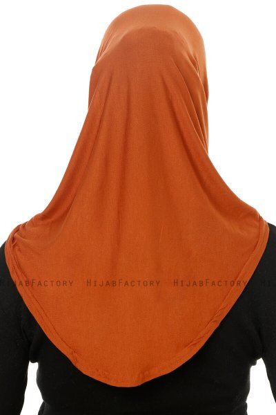 Hanfendy Cross Logo - Murstensrød One-Piece Hijab