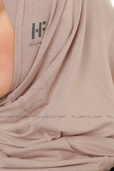 Hanfendy Cross Logo - Stengrå One-Piece Hijab