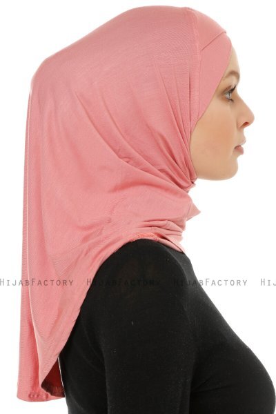 Hanfendy Cross Logo - Mørkrosa One-Piece Hijab