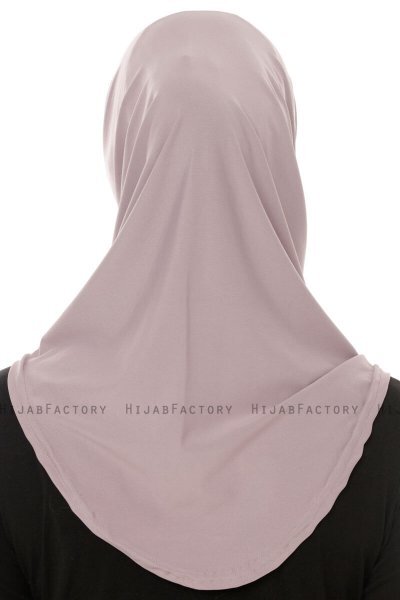 Micro Plain- Lys Lilla One-Piece Hijab