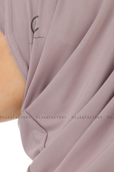Micro Plain- Lys Lilla One-Piece Hijab