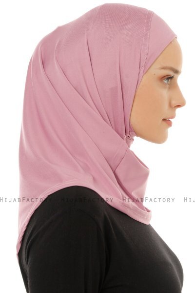 Micro Plain- Lilla One-Piece Hijab