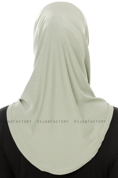 Micro Plain- Grøn One-Piece Hijab