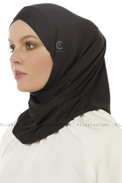 Micro Cross - Sort One-Piece Hijab