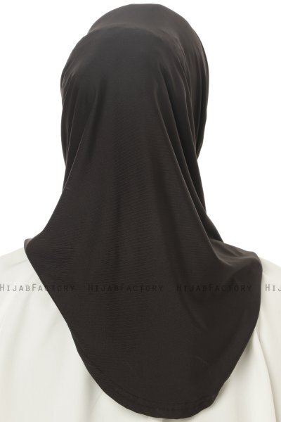 Micro Cross - Sort One-Piece Hijab