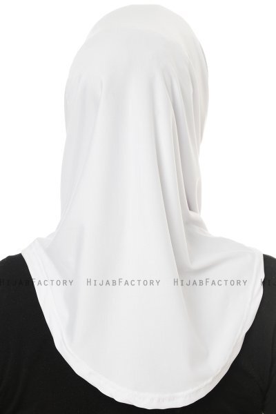 Micro Cross - Hvid One-Piece Hijab