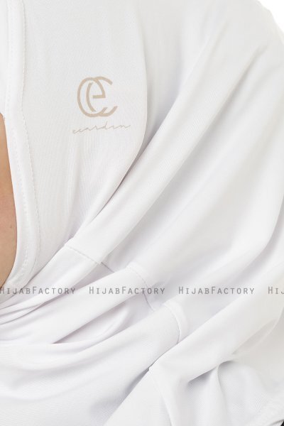 Micro Cross - Hvid One-Piece Hijab
