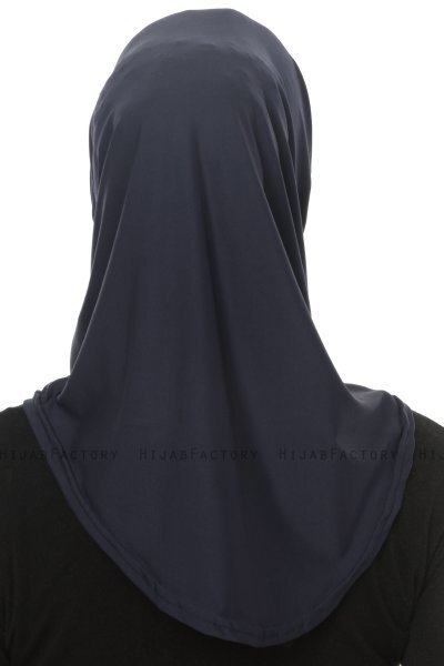 Micro Cross - Marine Blå One-Piece Hijab