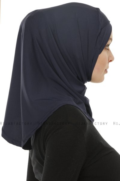Micro Cross - Marine Blå One-Piece Hijab