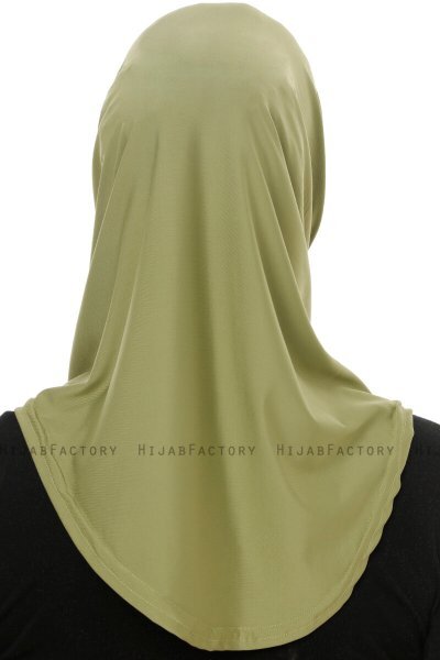 Micro Cross - Olivengrønn One-Piece Hijab
