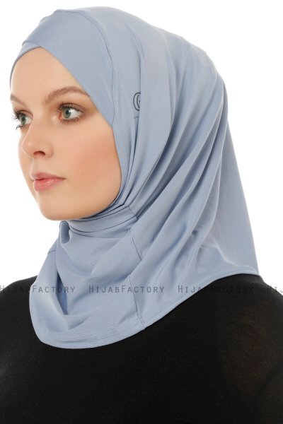 Micro Cross - Indigo One-Piece Hijab