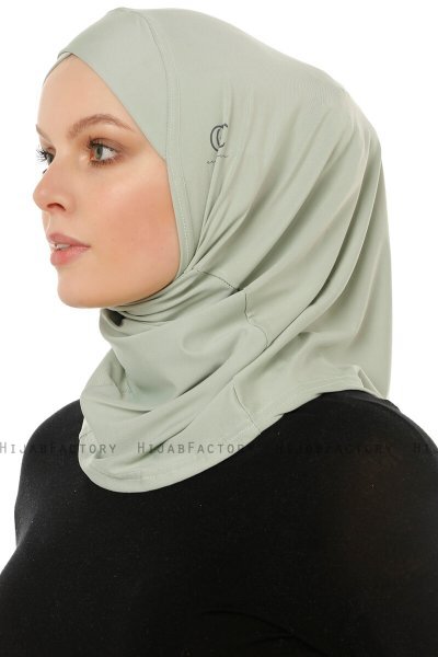Micro Cross - Grøn One-Piece Hijab
