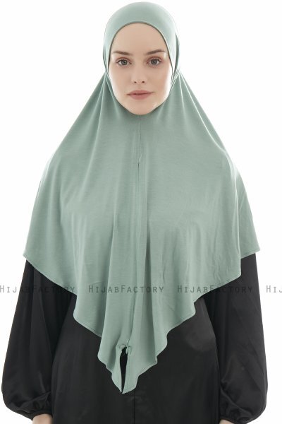 Ajda - Grøn Lynlås Hijab