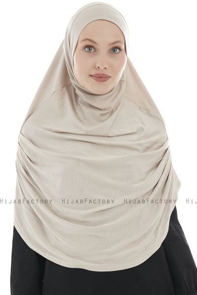 Roxelana - Lys Taupe Lang Al Amira Hijab