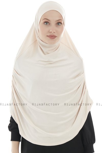 Roxelana - Beige Lang Al Amira Hijab