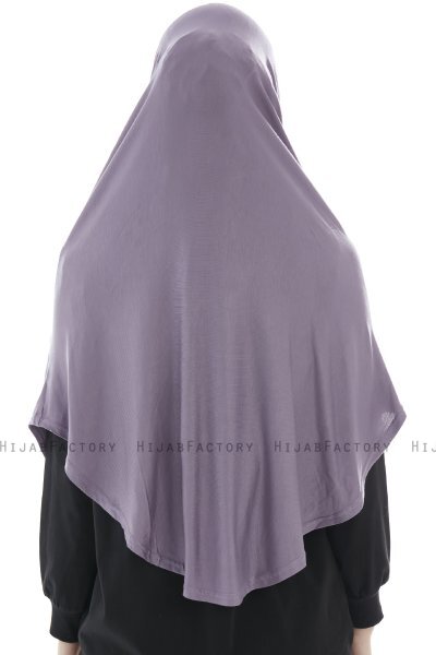 Roxelana - Mørke Lilla Lang Al Amira Hijab