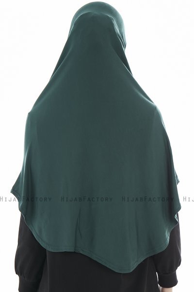 Roxelana - Mørkegrøn Lang Al Amira Hijab