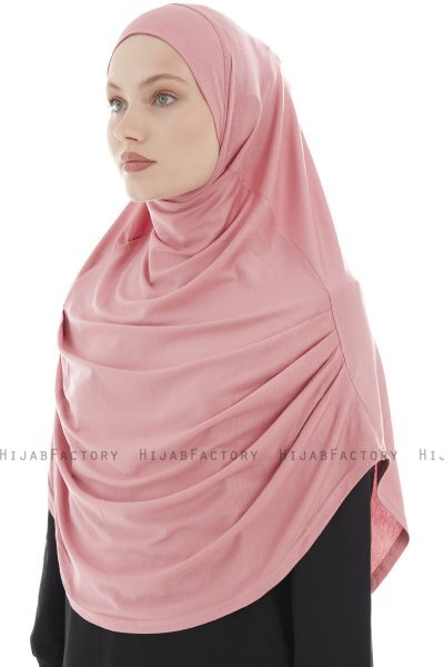 Roxelana - Mørkrosa Lang Al Amira Hijab