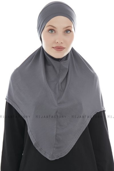 Sefa - Mørkegrå One-Piece Al Amira Hijab