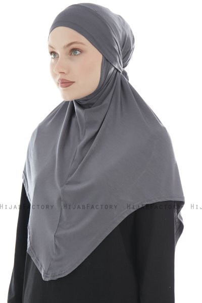 Sefa - Mørkegrå One-Piece Al Amira Hijab