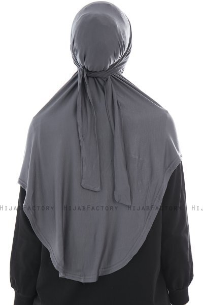 Sefa - Mørkegrå One-Piece Al Amira Hijab