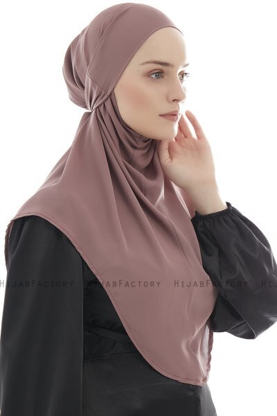 Ebrar - Blomme Crepe Chiffon Al Amira Hijab