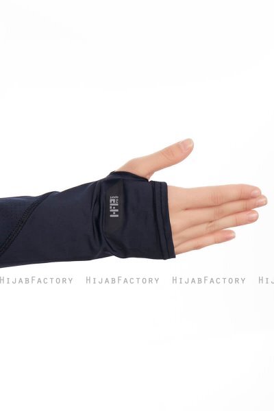 Azize - Marine Blå Pro Scarf Sport Hijab Set