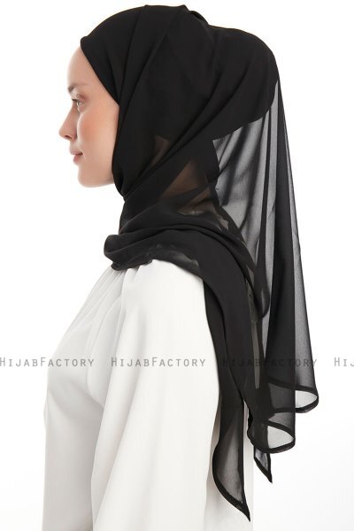 Sahar - Sort One Piece Chiffon Hijab