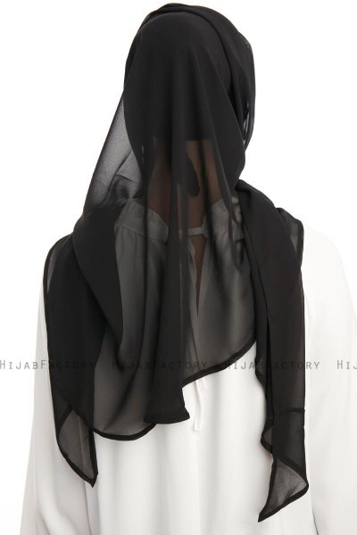 Sahar - Sort One Piece Chiffon Hijab