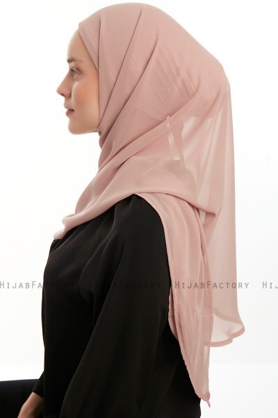 Sahar - Lys Lakserosa One Piece Chiffon Hijab