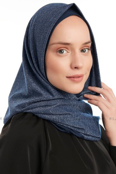 Taliah - Marine Blå One Piece Hijab