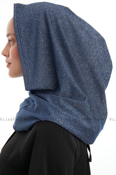 Taliah - Marine Blå One Piece Hijab