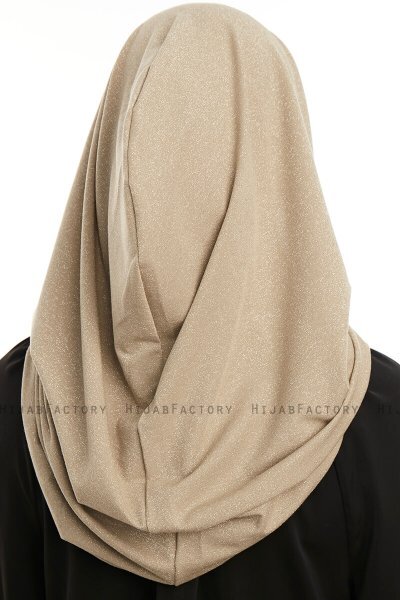 Taliah - Beige One Piece Hijab