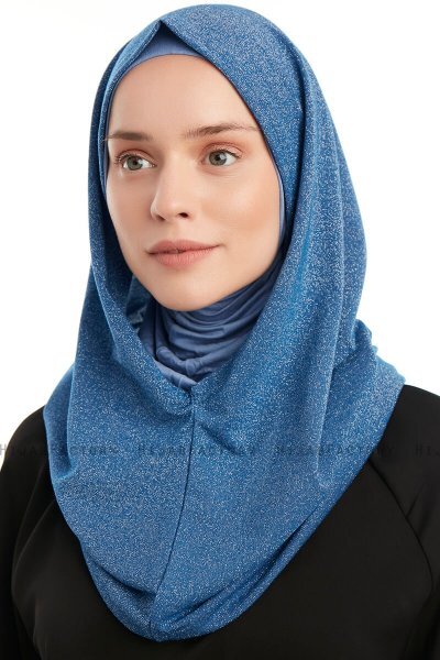 Taliah - Blå One Piece Hijab